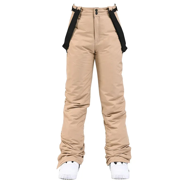 Winter Outdoor Mountain Waterproof Ski Pants For Men Women’s High Quality Windproof Warm Snow Trousers Ski Snowboarding Pants