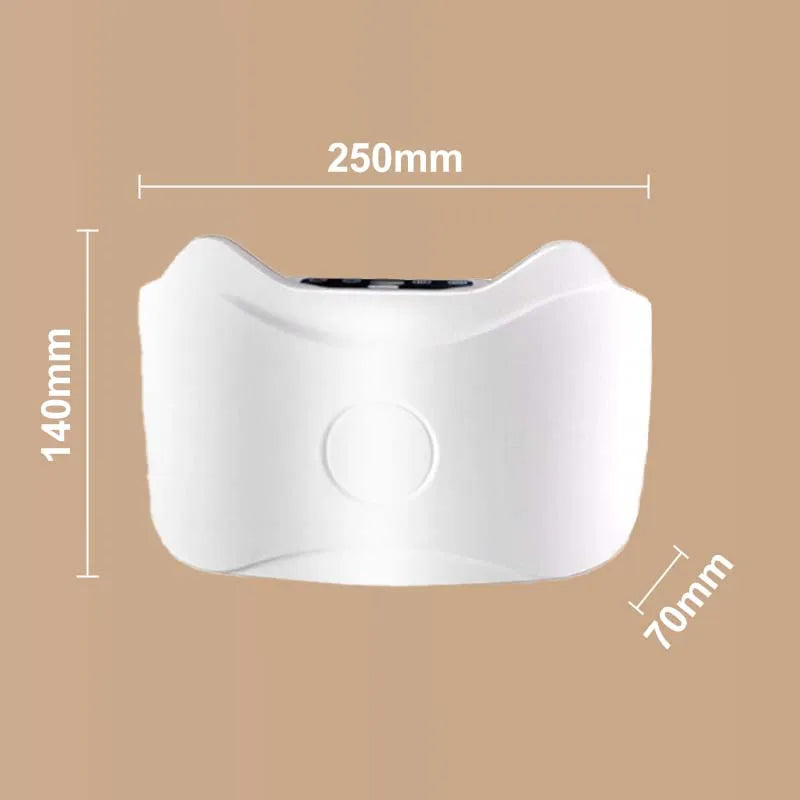 Electric Wireless Abdominal Massager for Fat Burning & Digestion 3-gear Speed Adjustable Lazy Workout HomeFitness Body Sculpting