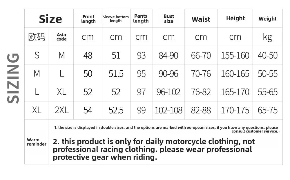 WOSAWE Woman Motorcycle Winter Jacket Thermal Windproof Clothing Body Riding Safety Coat Built-in Protective Pads and Warm