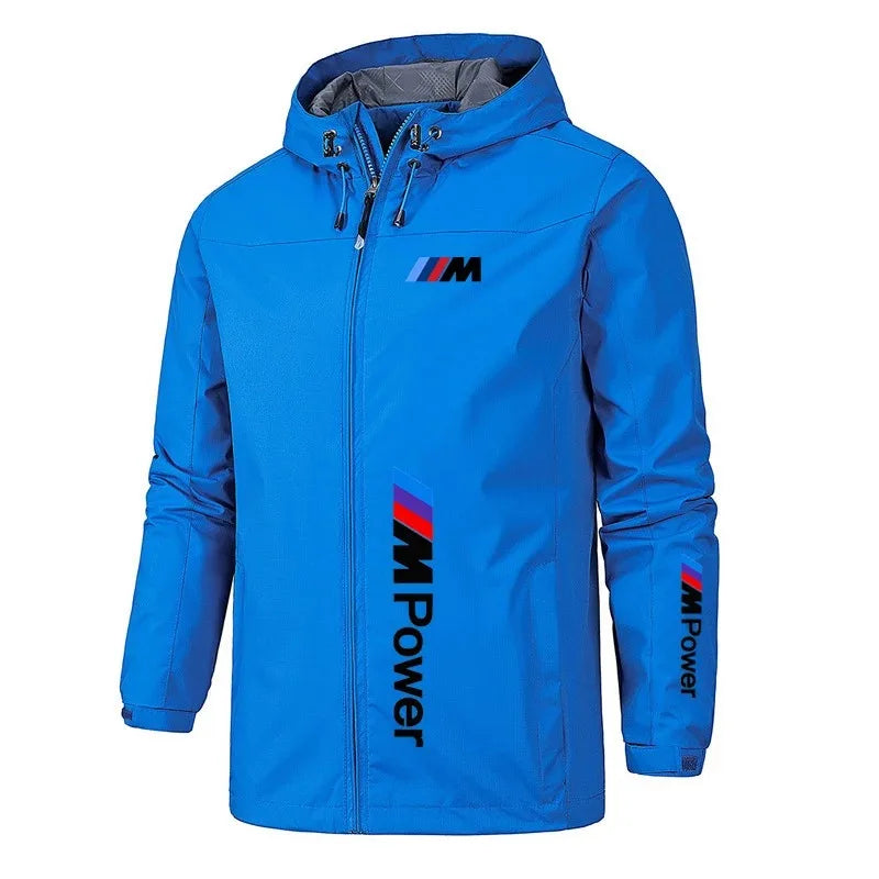 Men's 202 BMW Waterproof Military Tactical Jacket Warm Windbreaker Bomber Jacket with Hood Windproof And Waterproof