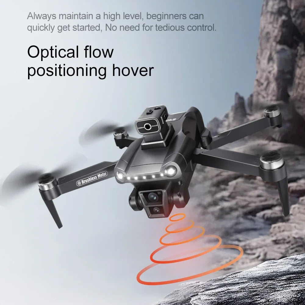 Original V198MAX GPS Drone 8K Professional Camera Aerial FPV Brush Laser Obstacle with Large Screen Remote Control Folding Dron