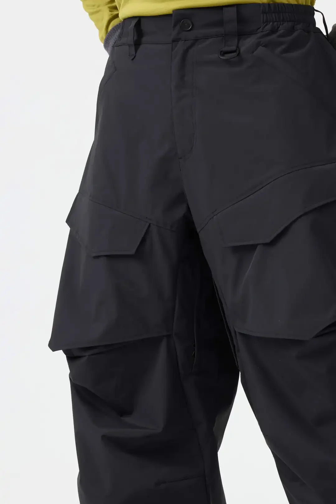 Men Baggy Wear-resistant Skiing Pants Women Insulated Loose Pockets Winter Trousers Outdoor Sports Waterproof Clothes 2025 Warm