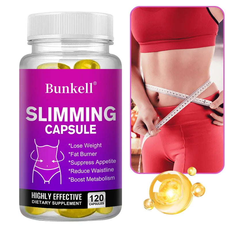 Slimming Capsules Burn Fat At Night To Lose Weight, Promote Metabolism, Suppress Appetite, and Manage Healthy Weight