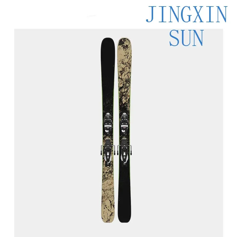 Newly Custom design alpine mountain snow skis for kid adult women men's custom-made ski board equipment ski manufacturer