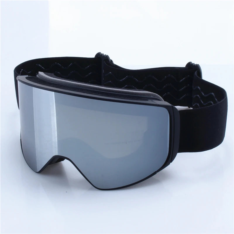 Magnetic Lens Snow Goggles Double Layer Anti-Fog UV Protection for Skiing Snowboarding High-definition Clarity Unisex Skiing