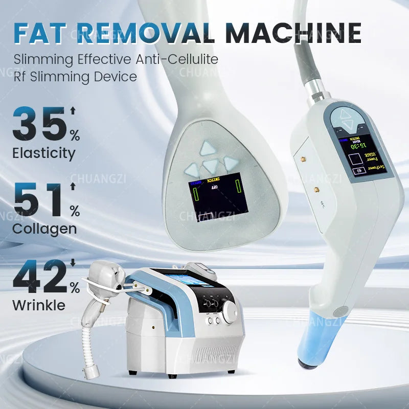 Portable NEO Device Slimming Machine Ultrasonic Fat Removal Wrinkle Removal Face Slimming Double Handle Super Strong 360 Degree