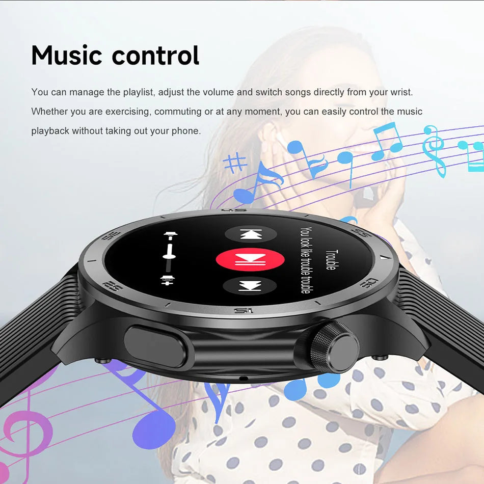 2025 New OPPO X2 Smart Watch Men's GPS Sports IP68 Waterproof Compass Heart Rate Blood Oxygen Bluetooth Call Smartwatches IOS