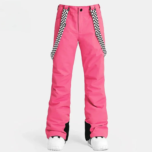 Winter Women Skiing Pants 2025 Outdoor Overalls Waterproof Windproof Snow Trousers Adult Warm Ski Pants Snowboard Sport Clothing