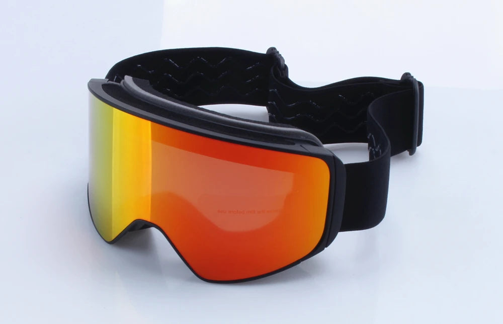Magnetic Lens Snow Goggles Double Layer Anti-Fog UV Protection for Skiing Snowboarding High-definition Clarity Unisex Skiing