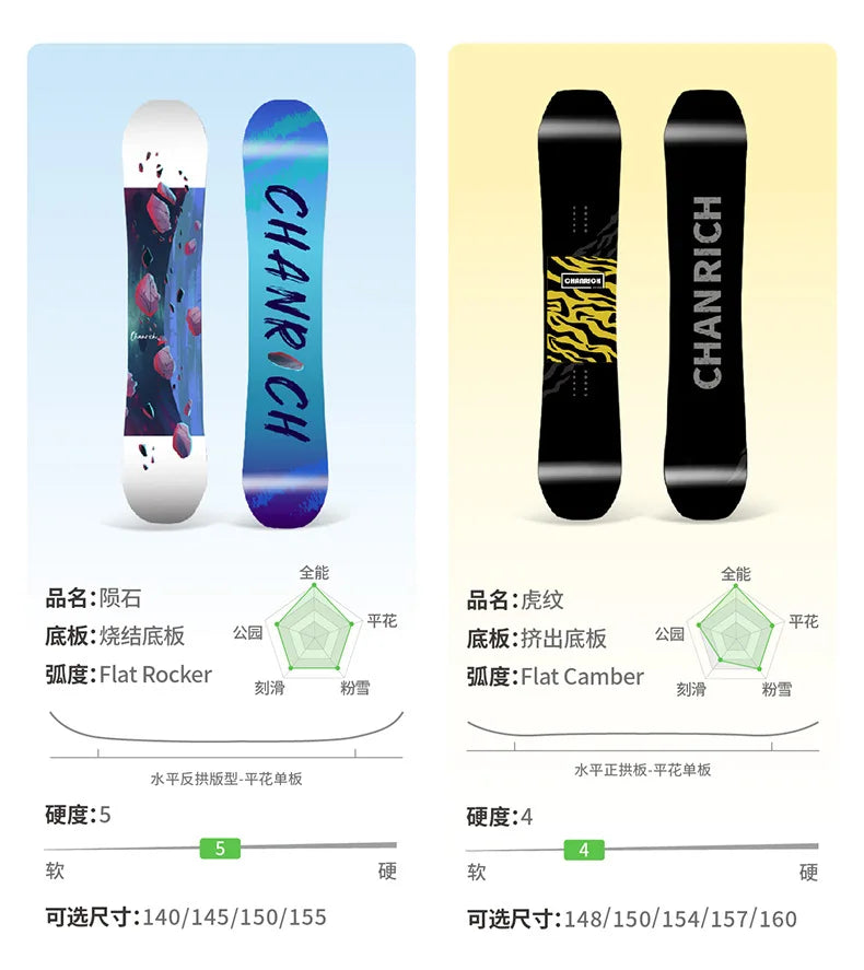 Adult Snowboard All-rounder Beginner's Professional Snowequipment Akcesoria Do Nart Tabla Esquiar Ski Snowboard Set