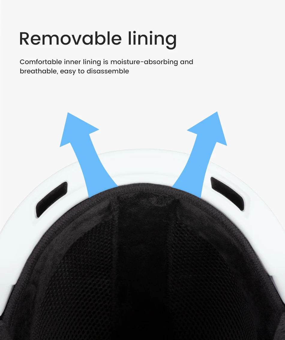 COPOZZ Ski Helmet Half-covered Anti-impact Skiing Helmet For Adult Men Women Ski Skateboard Snowboard Safety Helmet Female Male