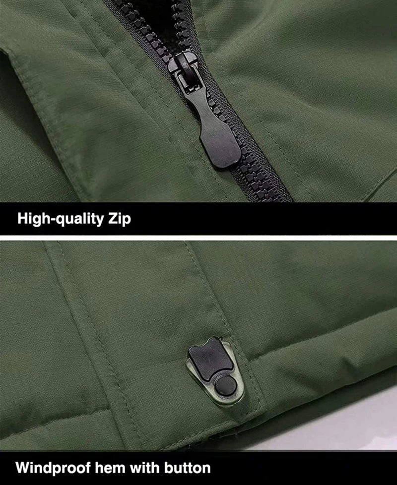 Winter Ski Suit Men Snowboard Fleece Jacket Pants Thicken Warm Waterproof Windproof Skiing And Snowboarding Sets Snow Suits Male