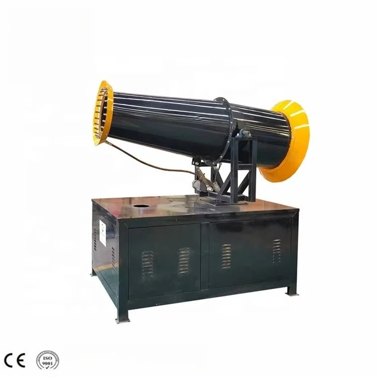 High Safety Engine Gear Fog Cannon | CE ISO Certified Dust Suppression Equipment for Mining, Ash Unloading & Waste Disposal