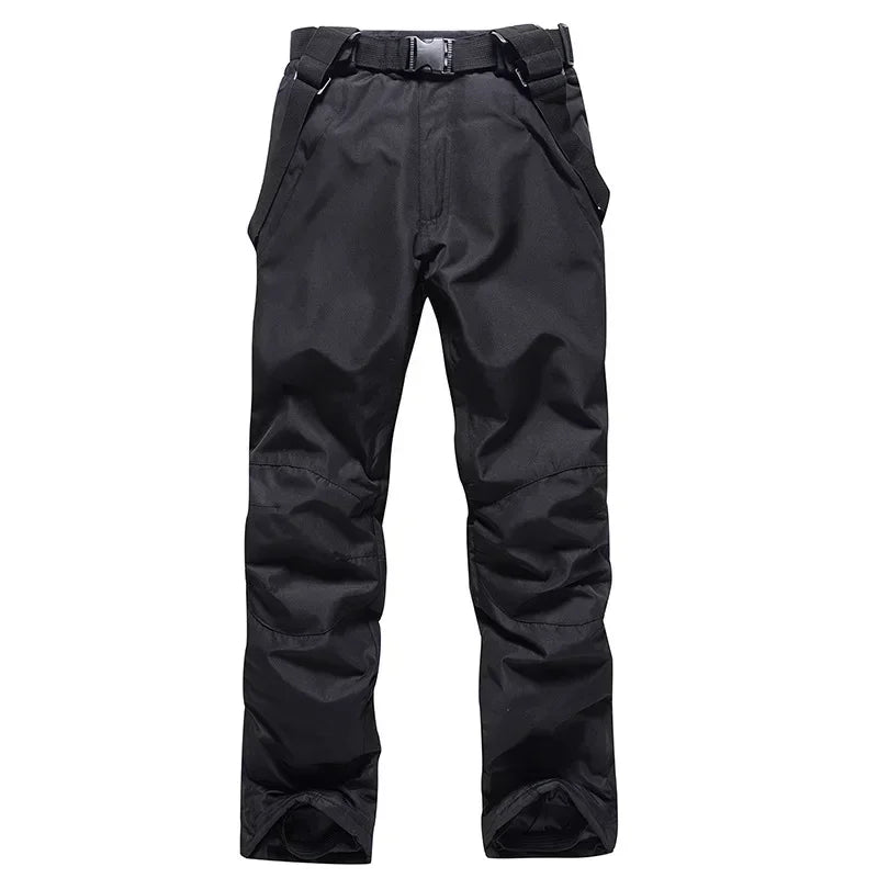 New Thermal Winter Skiing Down Jacket Ski Suit Men Snowboard Bibs Pants Warm Set Male Snowmobile Clothing for Wear Overalls