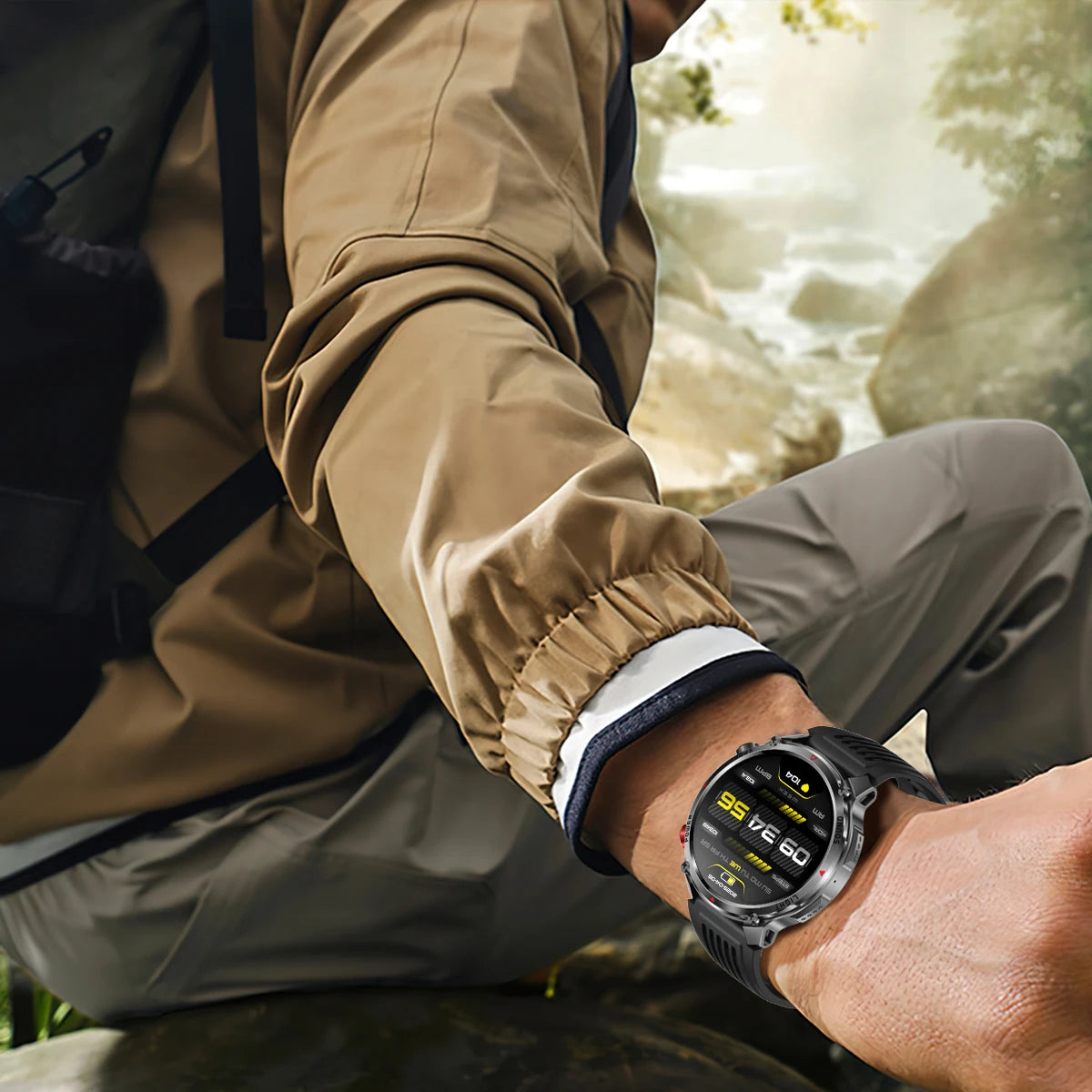 New T-Rex3 Ultra 1100mAh Battery Smart Watch GPS Track Compass IP69K Waterproof Sports tracker Outdoors Military Smartwatches