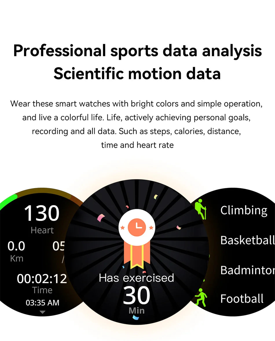 2025 NFC Smart Watch Amoled HD GPS Track Sports Heart Rate Bluetooth Call Waterproof Ladies Women Smartwatch For Women's Gift