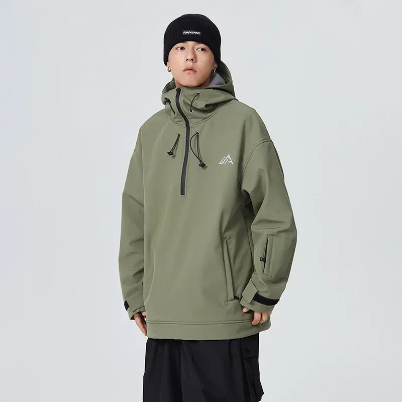 Thermal Ski Jackets 2025 New Winter Woman Outdoor Pro Windproof Sport Skiing Hoodies Man Snowboard Tracksuit Snow Clothing