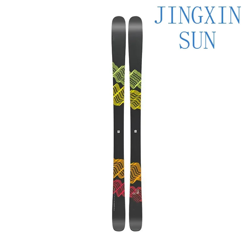 Newly Custom design alpine mountain snow skis for kid adult women men's custom-made ski board equipment ski manufacturer