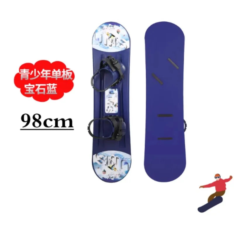 Ski Equipment for Male Female Snowboarders Beginners with Fixators Children's Snowboarding 키즈스노우보드