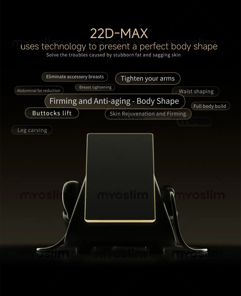 22D MAX HIFU Beauty Equipment Machine for Facial Tightening Slimming And Fat Reduction Latest Model