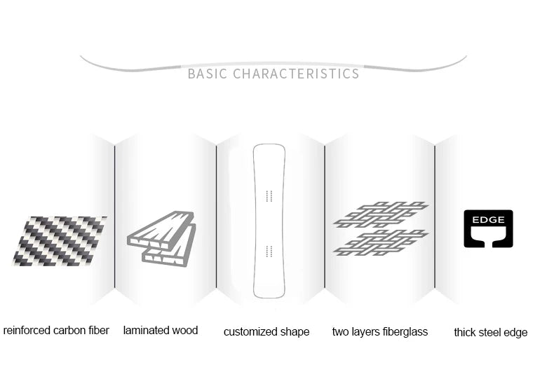 Hasiky Hot-Sell Carving Snowboards Freeride Snow Boards
