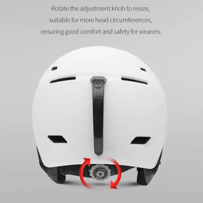 MOON-Professional Ski Helmet for Adult and Youth, Universal for Skateboard, Snowboard, Snow Equipment, Warm, Winter