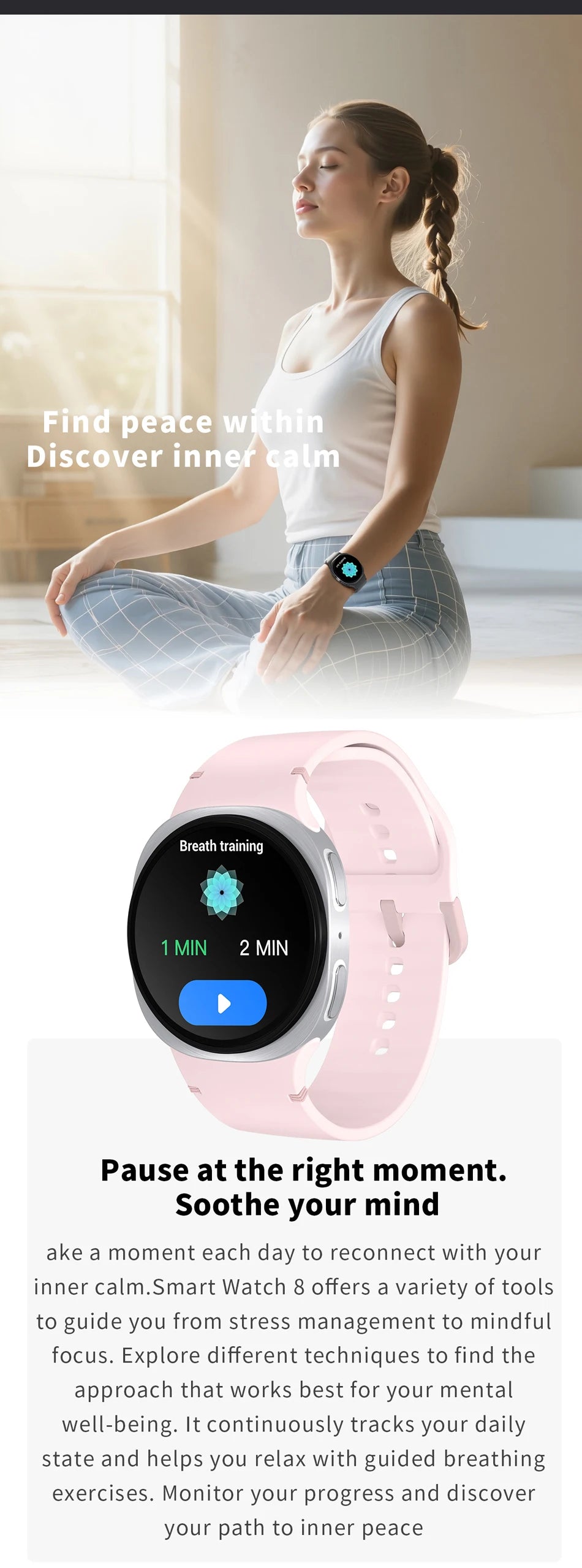 2026 New Galaxywatch Ultra 8 Ladies SmartWatch Compass IP68 waterproof BT Call GPS map navigation Men SmartWatch For Android IOS