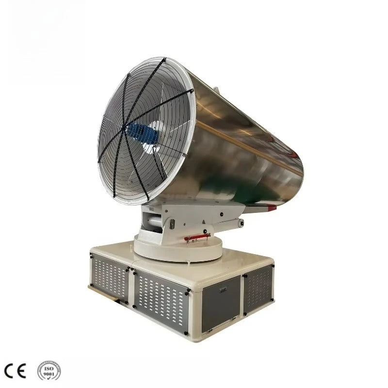 High Safety Engine Gear Fog Cannon | CE ISO Certified Dust Suppression Equipment for Mining, Ash Unloading & Waste Disposal