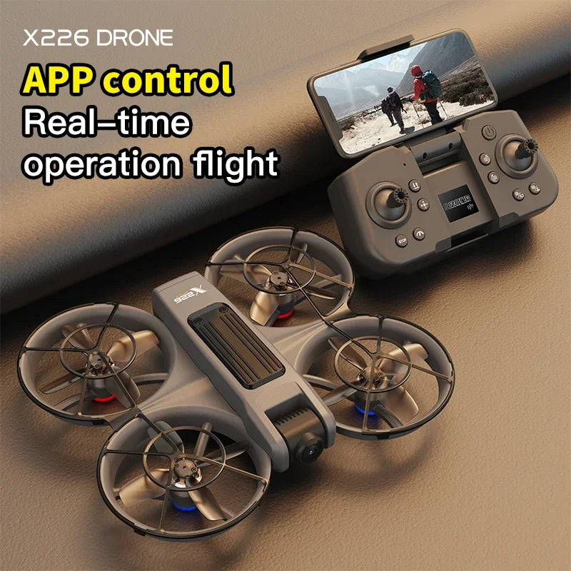 X226 Screen VR Control Drone 4K Professional Camera HD Aerial Photography Dual-Camera Omnidirectional Obstacle Avoidance Drone