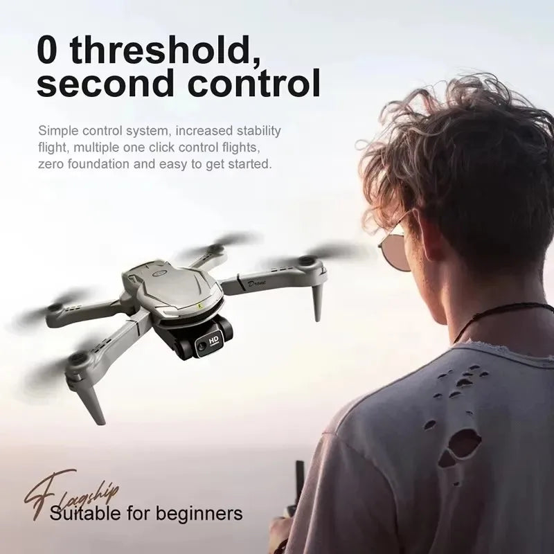 2026New V88 8K Professional Aerial Dual-Camera Omnidirectional Obstacle Avoidance Mini Drone GPS Folding Quadcopter 10km Toys