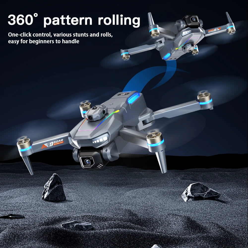 For Xiaomi 2026 NEW AE19 Drone With Remote control Obstacle Avoidance 8K HD Dual Camera Brushless WiFi FPV Foldable Quadcopter