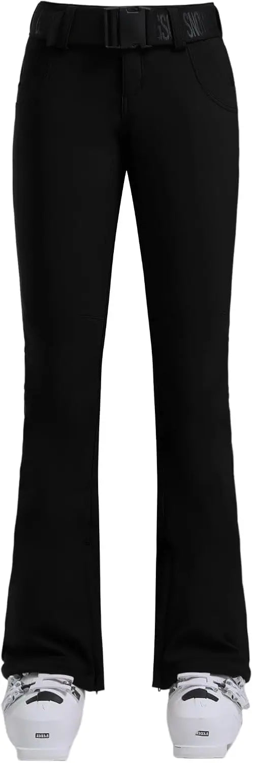 New GSOU SNOW Ski Pants Women Snow Slim Pants Snowboard Pants Waterproof Insulated Windproof Warm Outdoors Winter Sports Hiking
