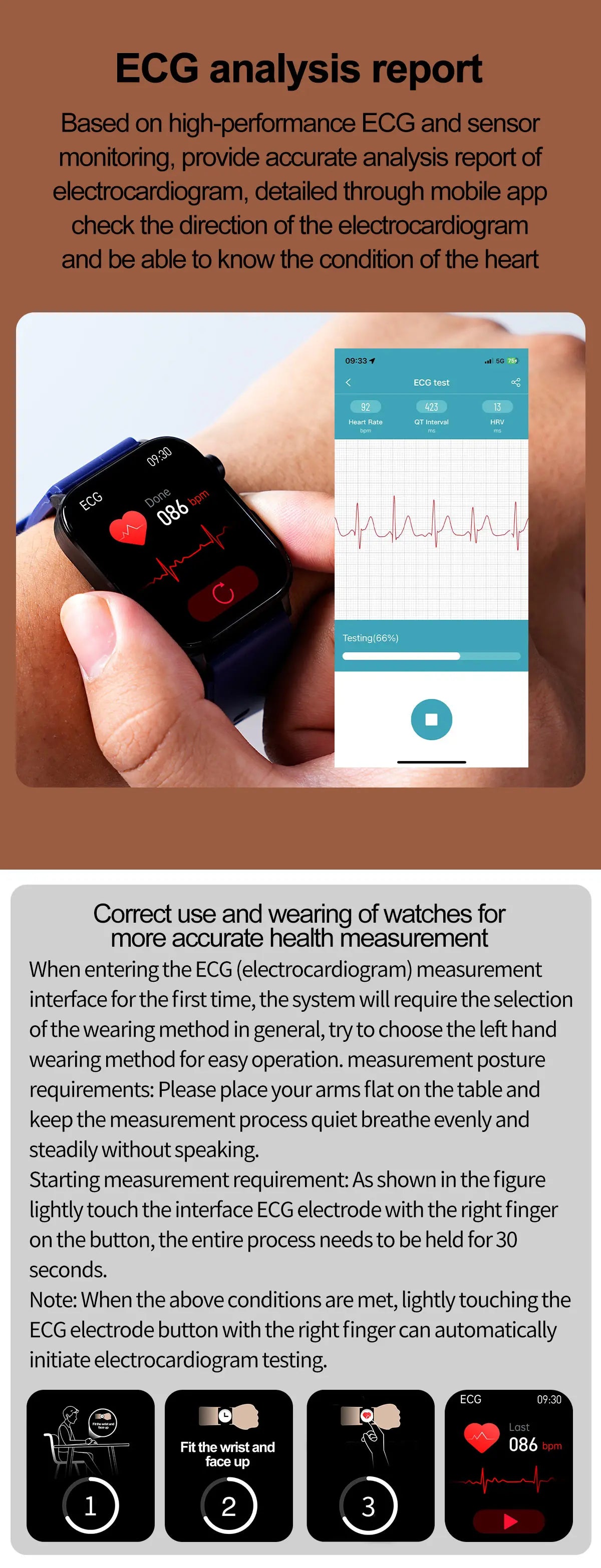 2025 New For XIAOM1 ECG+PPG Blood Fat Uric Acid Health Smartwatch Men Women Heart Rate Blood Pressure Bluetooth Call Smart Watch
