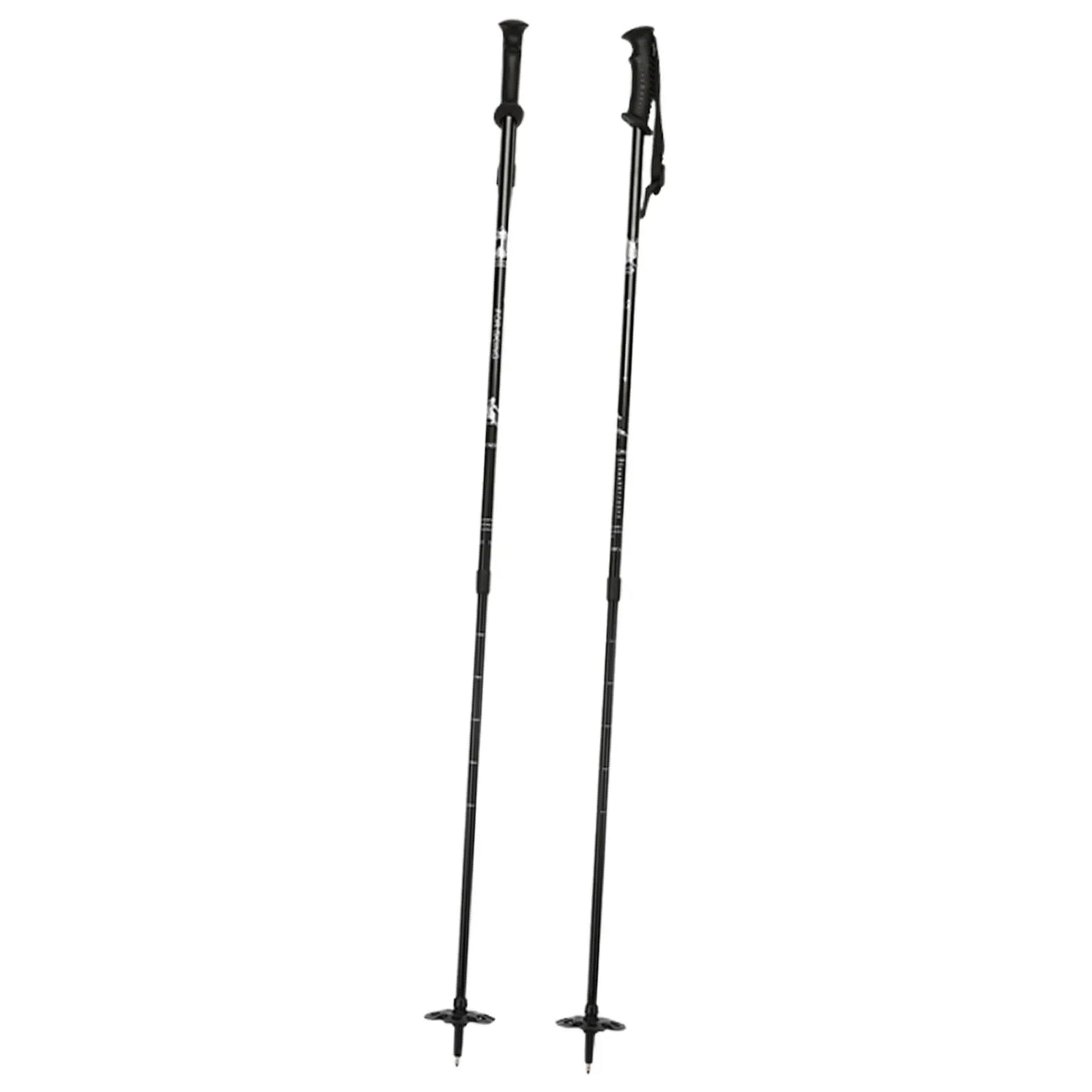 Skiing Pole Adjustable Trekking Poles for Outdoor Adventures Hiking Support Snowboarding Sturdy Walking Sticks for Mountains