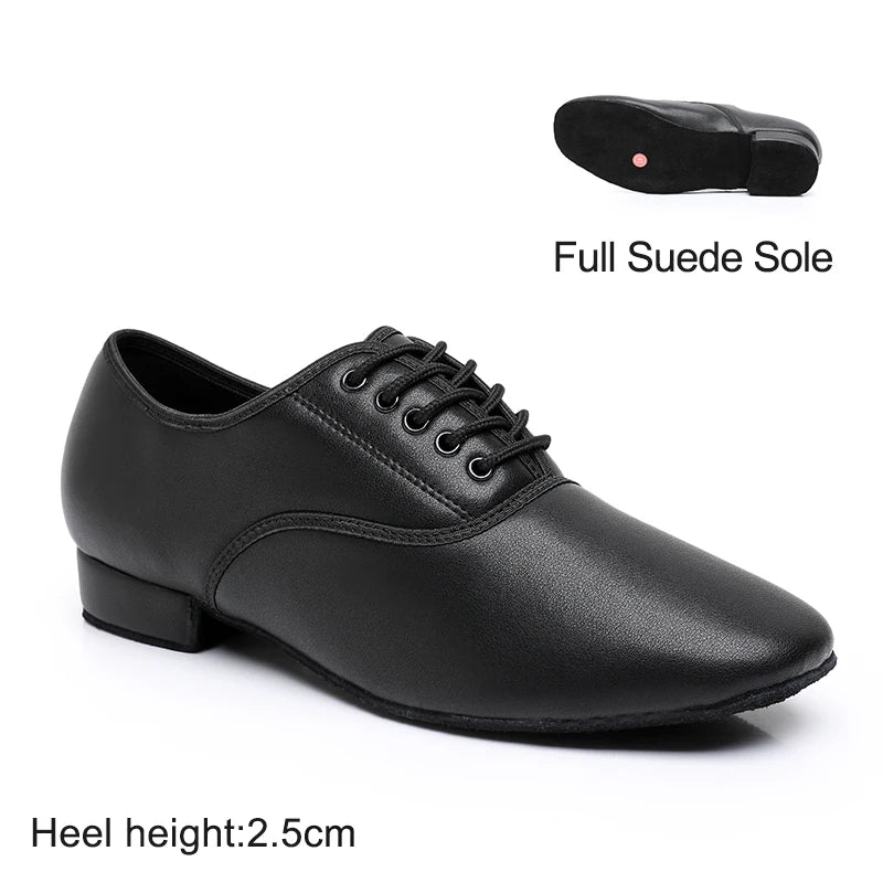 Men's Modern Jazz Sneaker for Men Boys Professional Black White Latin Salsa Shoes Plus Size Low Heel Tango Ballroom Dance Shoes
