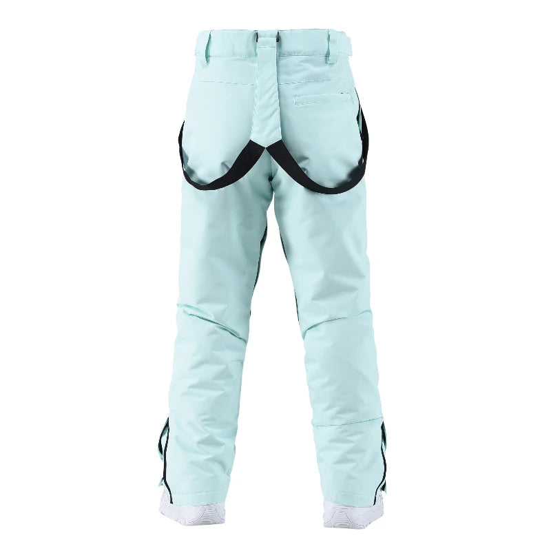 New Winter Ski Pants Men Outdoor Windproof Waterproof Warm Work Pants Women Single Board Breathable Loose Sports Snow Pants