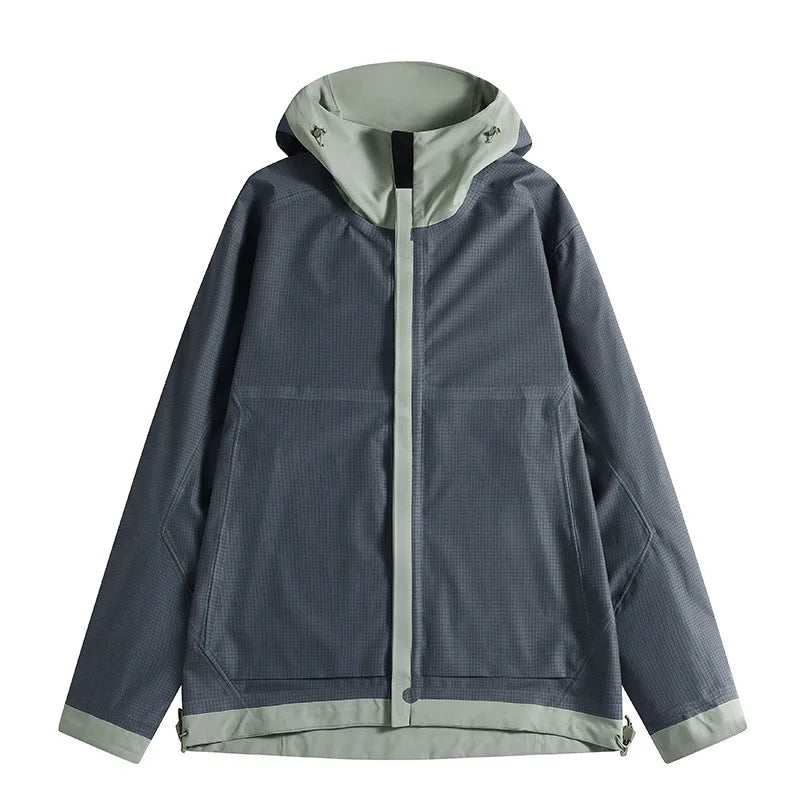 All-Weather Waterproof Hiking Jacket, High Breathability Mountaineering Coat for Men & Women