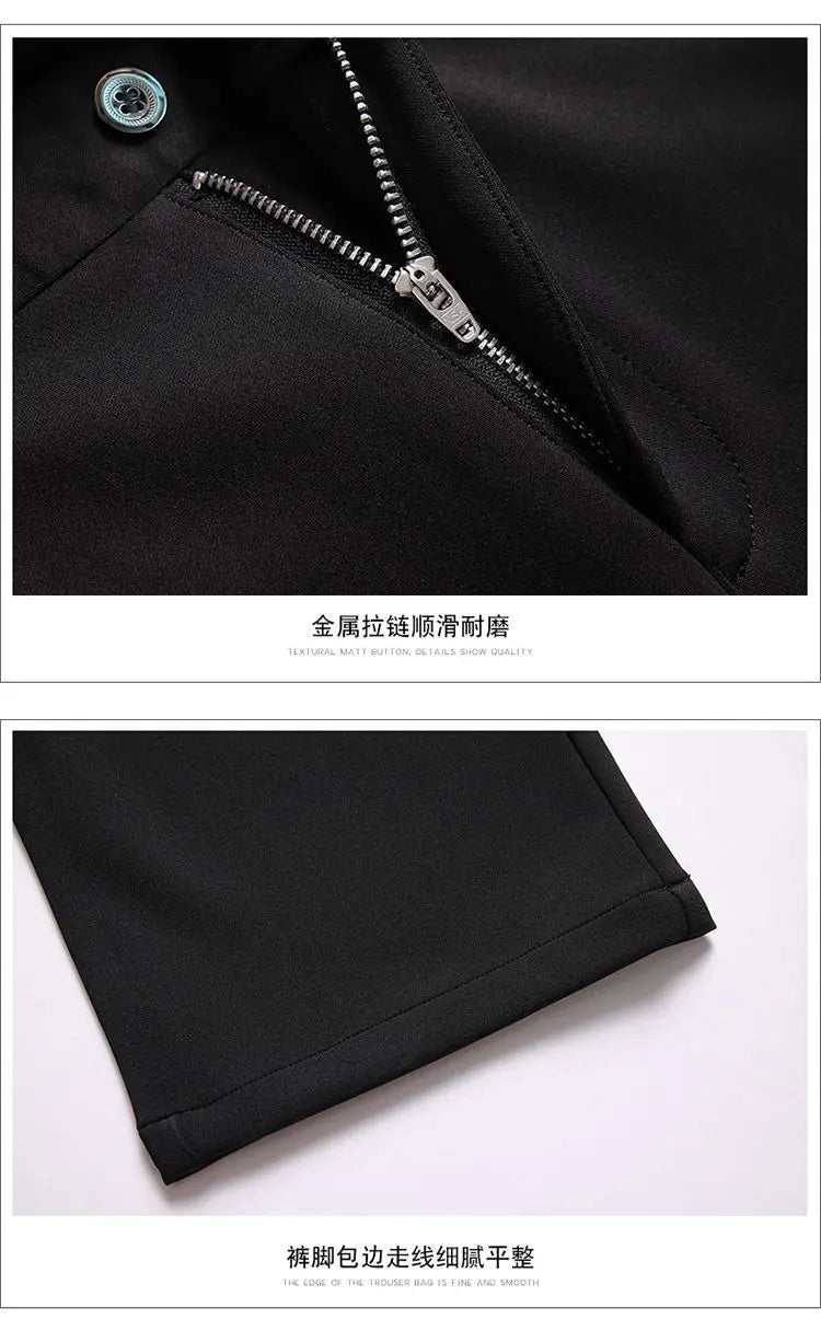 10XL Oversize Men Business Pants Winter Men's Trousers Man Casual Formal Tailoring Clothes Social Suit Clothing Slacks PantsMens