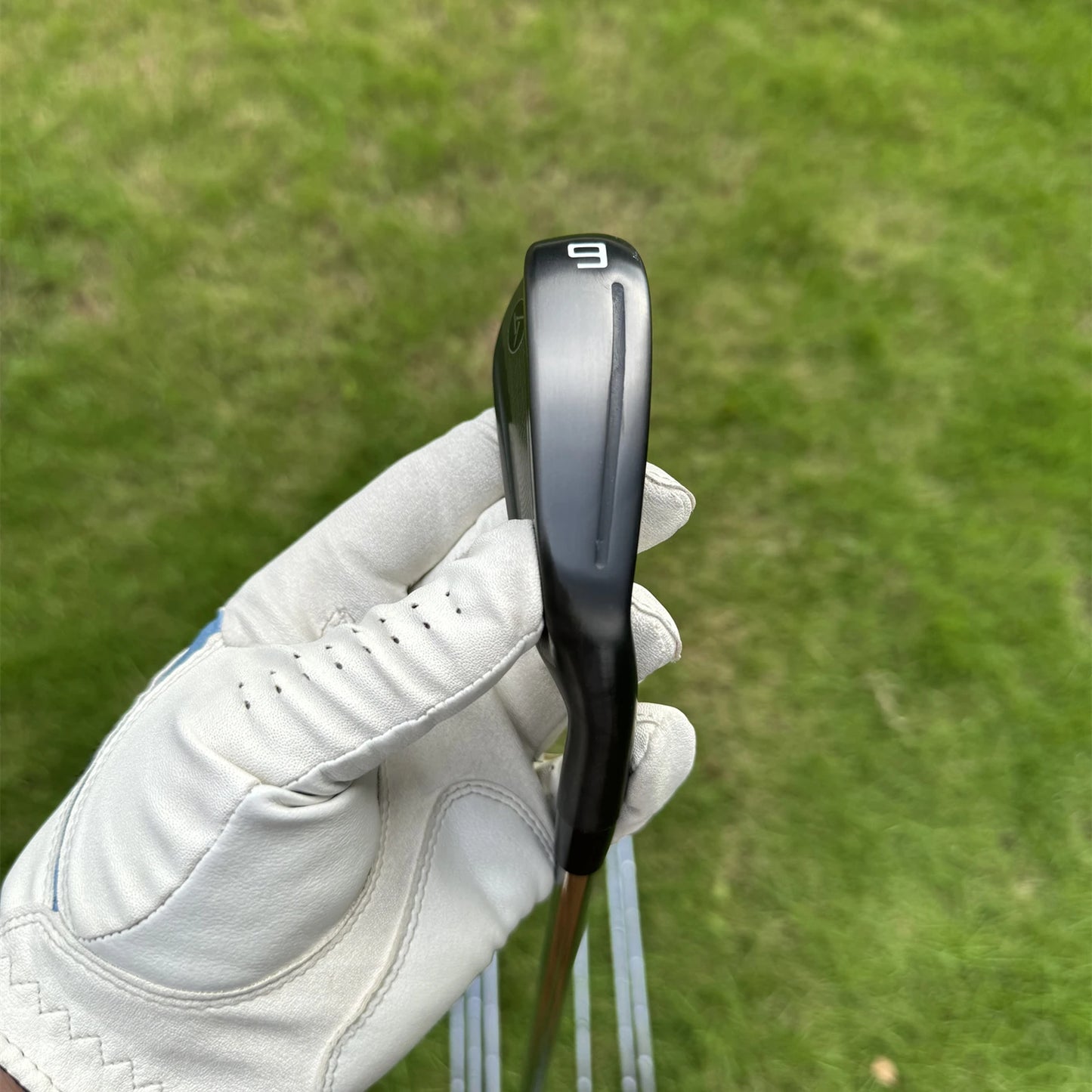 Calong Yamahero S880 Golf Irons Set Black / Golden 4 5 6 7 8 9 P With Steel Shaft Hollow Design Top Golf Clubs
