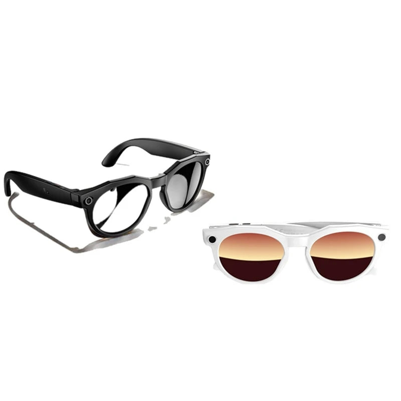 Lenovo 8K HD Smart Glasses Bluetooth music listening Voice Assistant Control 800MP Camera Bluetooth Call Translation Sunglasses