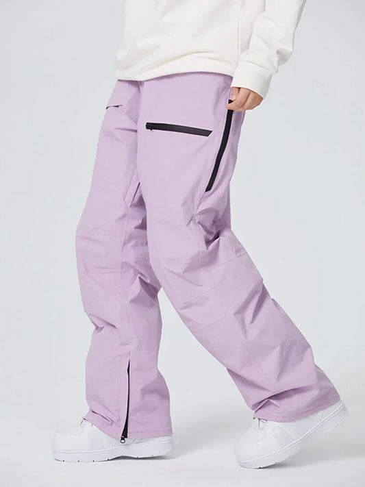 SEARIPE Premium Full-Tape Seam Ski Pants for Men & Women - Waterproof Windproof Insulated Snowboard Pants with Thermal Lining