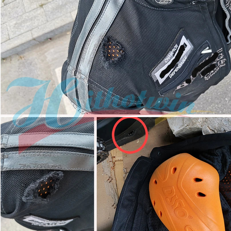 Kevlar Motorcycle Jeans Men Summer Riding Pants Blue Abrasion Resistant Windproof Dirt Bike Trousers Protective Gear