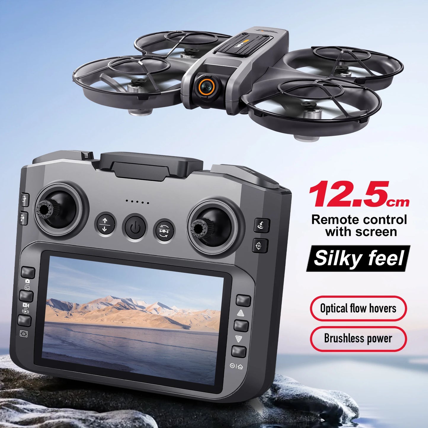 S156 Drone Professional 4K HD Dual ESC Camera FPV WIFI RC Dron Brushless Motor with Optical Flow Positioning Quadcopter Drones
