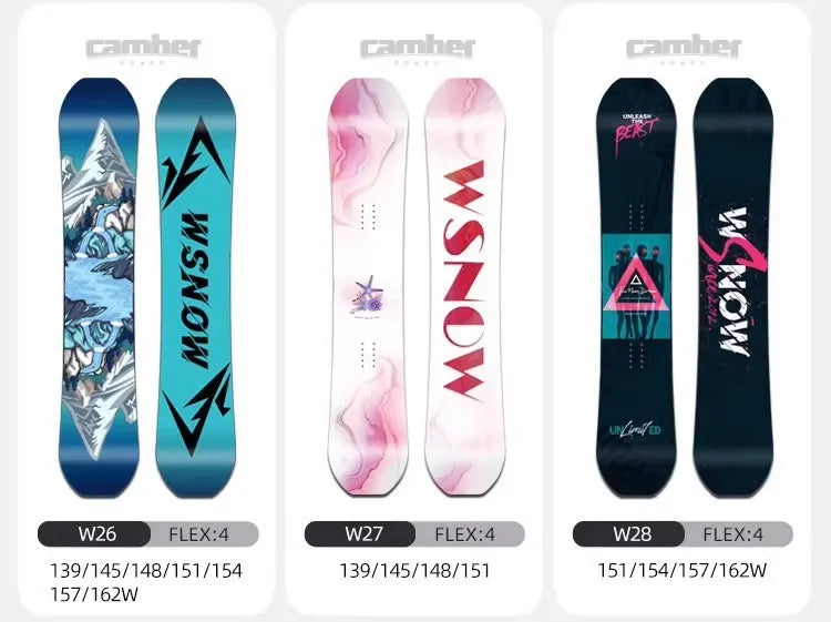 Snowboard set full set, adult, fast wear retainer, snowboard shoes all-round board