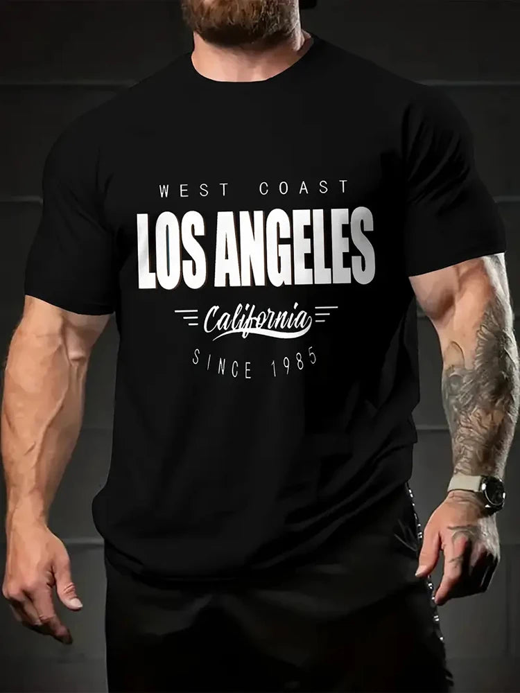 Cool Lion 3D Printed Men's T-shirt Summer Outdoor Sports Men's Top Daily Urban Fashion Short Sleeve Street Casual Men's T-shirt