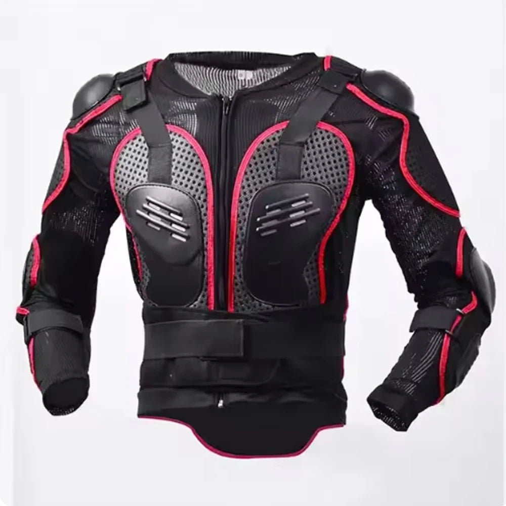 Summer Off-road Motorcycle Riding Armor Motorcycle Rider Armor Protective Gear Chest Elbow Guards Anti-drop Jacket Breathable