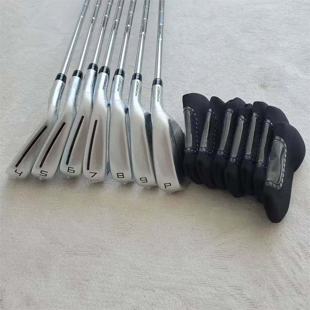 24 New Men's Golf Clubs silvery p790 Golf Irons fourth generation 7pcs 4-9P  Steel/Graphite Shaft