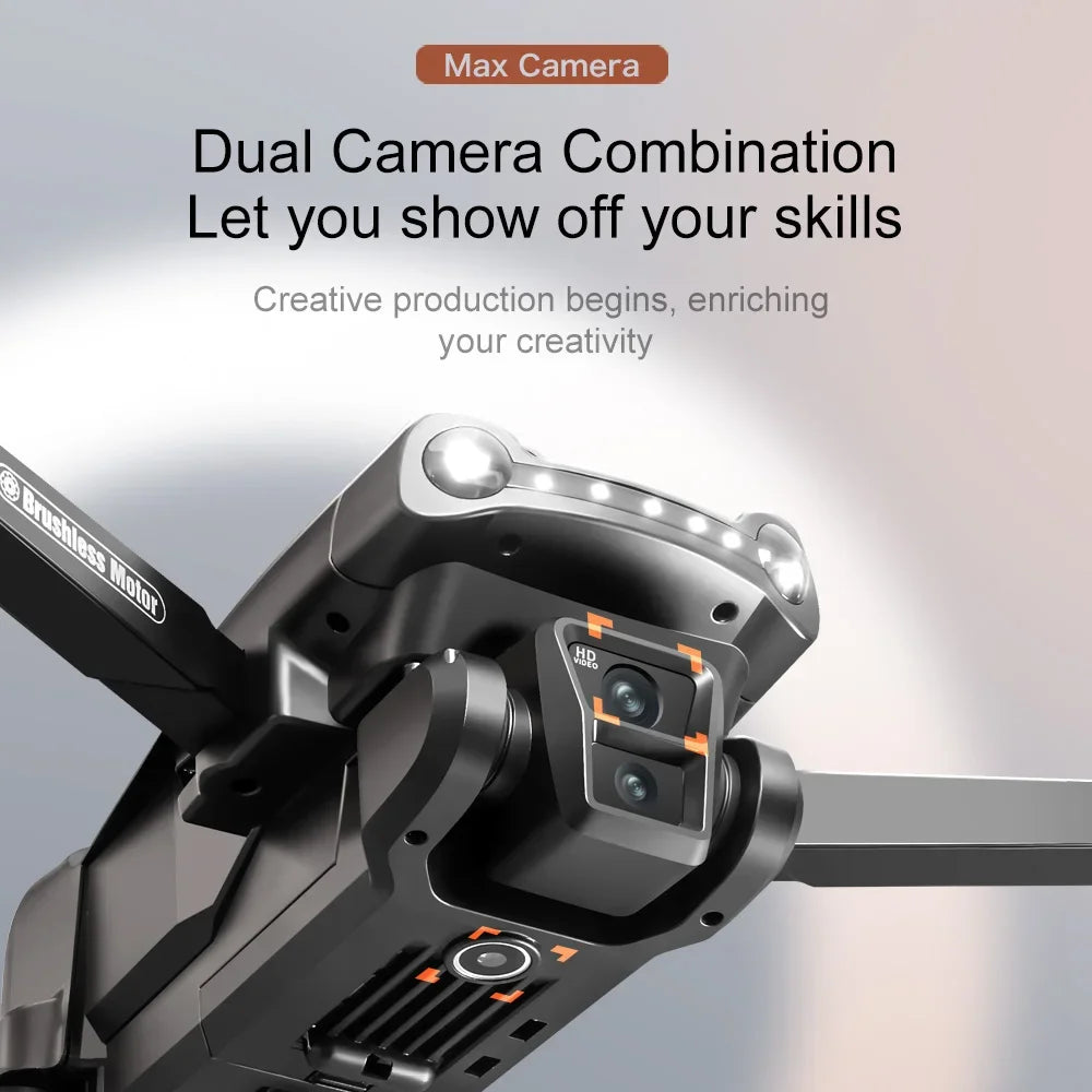 Original V198MAX GPS Return Drone 5G 8K HD Dual Camera Dron Remote With Screen Laser Obstacle Avoidance Drone RC Toys Gifts FPV