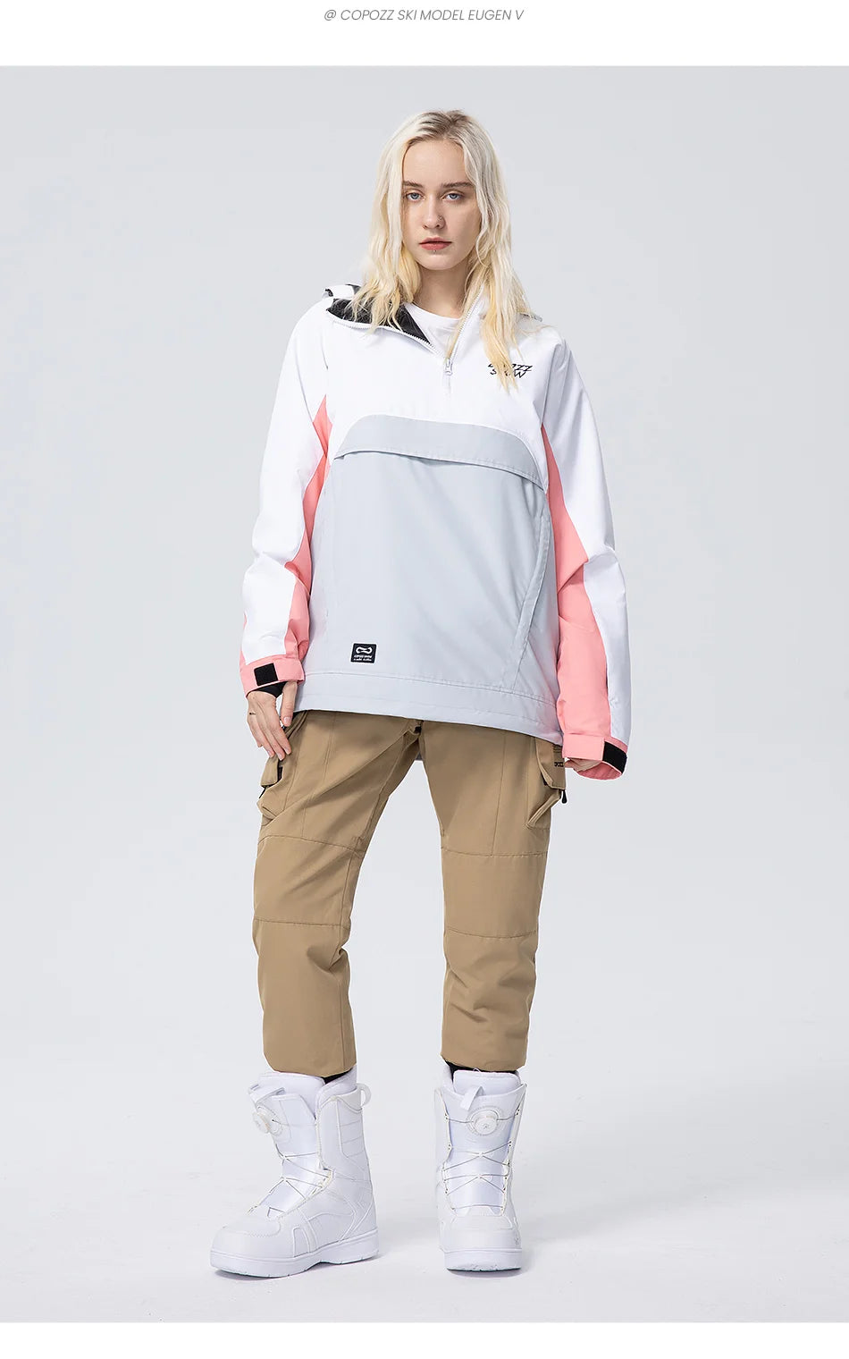 COPOZZ Brand Winter Ski Pants Women Outdoor Sports High Quality Windproof Warm Snow Trousers Winter Ski Snowboard Pants