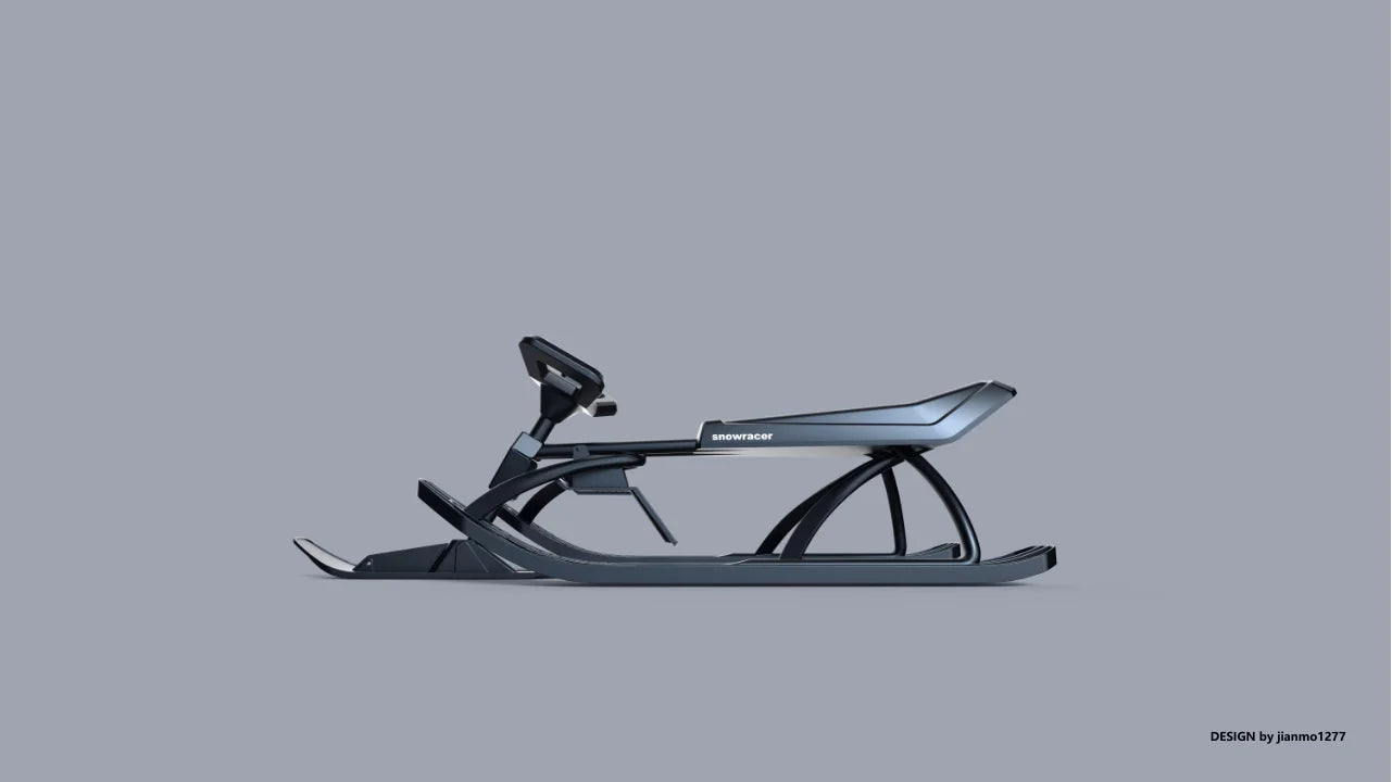 120kg Load Capacity Ski Car Snowboard Snowmobile Motorcycle Children Adult Sled Snowfield Power Assist Free Skating Snowmobile